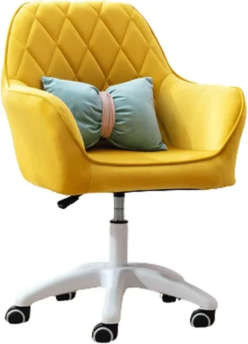 Vista 10 de YYDS Silla pequeña para videojuegos, silla de computadora con respaldo corto, silla giratoria ergonómica ejecutiva, silla de deportes electrónicos
