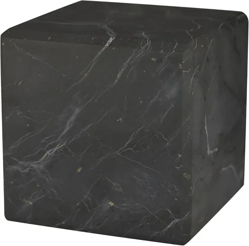 Vista 14 de Shungite World Cubo de shungite auténtico pulido de 1.18 pulgadas / 1.18 pulgadas, cristal curativo natural, cubo negro real, protección