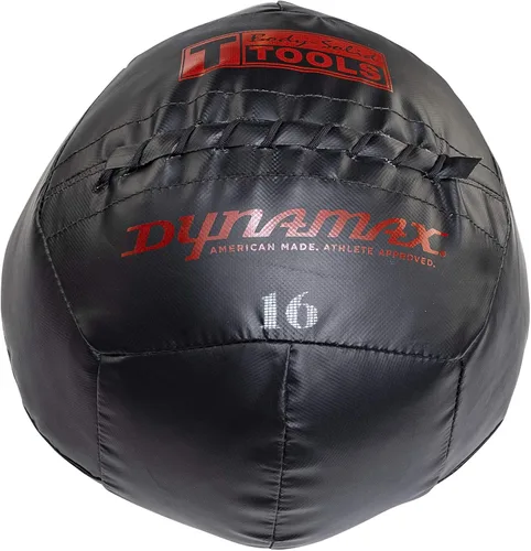 Vista 10 de Body-Solid Tools Dynamax - Pelota medicinal suave de alta calidad, bolas de pared que no rebotan para entrenamiento de fuerza, entrenamiento