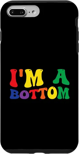 Vista 12 de Funny Gay Pride Rainbow Flag I'm A Bottom Case for iPhone 16