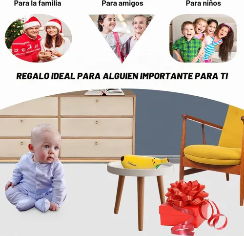 Vista 6 de zhidiloveyou Almohada de felpa de plátano rellena de plátano peluche lindo