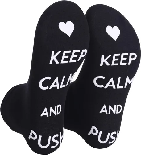 Vista 19 de KACOLOR Divertidos calcetines unisex para hombre, calcetines largos de compresión con impresión 3D