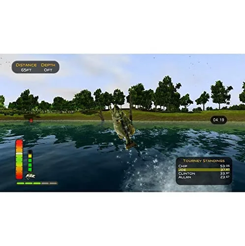 Vista 4 de Cabela's The Hunt and Bass Pro Shops The Strike Combo Pack, Championship Edition with Pro Peripherals, Nintendo Switch
