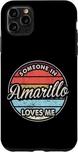 Vista 13 de iPhone 16 Someone In Amarillo Loves Me City US USA Case
