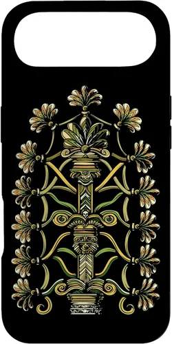Vista 26 de Funda para iPhone 14 Pro Max Anunnaki Aliens Árbol de la Vida Símbolo Antiguo Geometría Sagrada