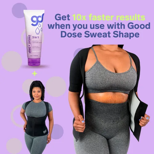 Vista 5 de Crema potenciadora de sudor 3 en 1, loción estimuladora de entrenamiento para reafirmar el vientre, crema de sudor caliente para muslos y brazos