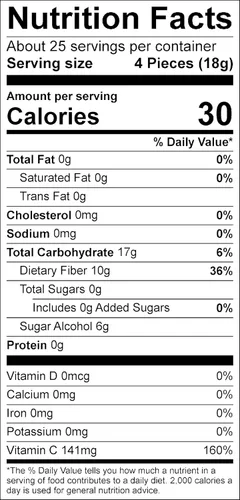 Vista 6 de Dr. John's Healthy Sweets Classic Fruit - Caramelo duro con cero azúcar, sin tintes, a base de plantas, apto para dieta cetogénica, 100 unidades, 1