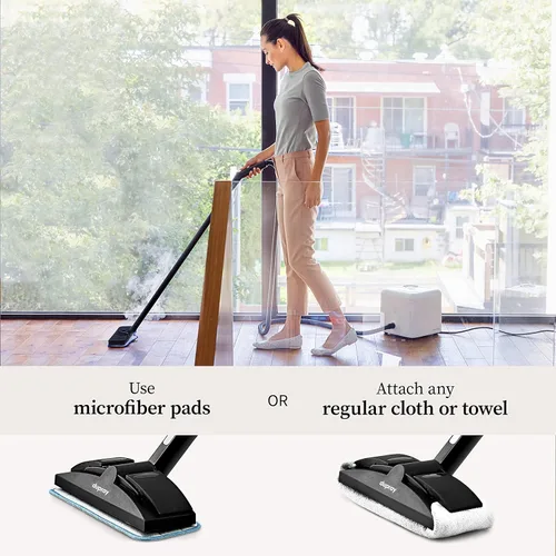Vista 4 de Dupray Limpiador de vapor limpio multiusos resistente para suelos, autos, uso doméstico y más