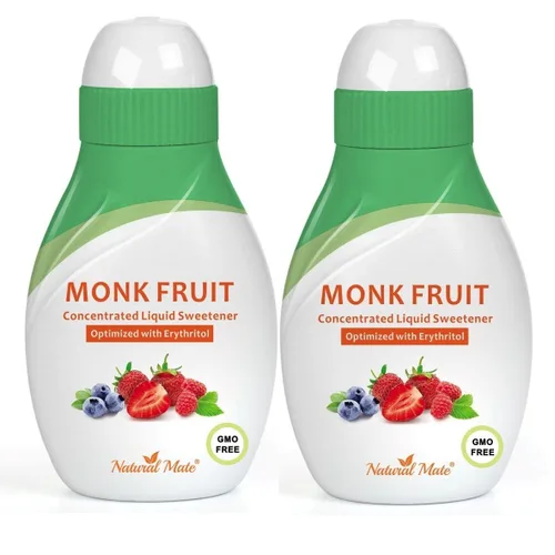 Vista 4 de Edulcorante líquido concentrado de fruta de monje (optimizado con eritritol) 1.33 onzas líquidas (1.3 fl oz), paquete de 3