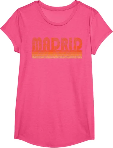 Vista 60 de clásico Retro Madrid playera, hombre 3XL, Asphalt Negro