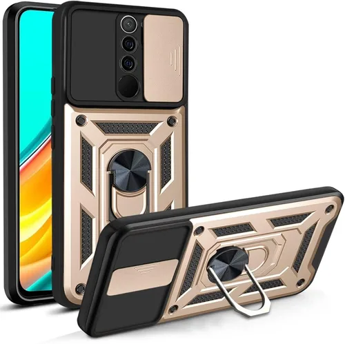 Vista 135 de Compatible con Tecno Pova Neo 2 Bracket Shell, con cubierta deslizante para lente de cámara compatible con Tecno Pova Neo 2 LG6n Case Negro