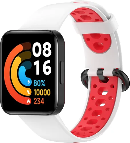 Vista 10 de Senter Correa de repuesto deportiva de silicona suave para reloj inteligente Redmi Watch 2 Lite 10 pzas
