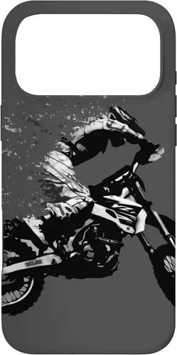 Vista 22 de Motocross Jumping Dirt Bike Rider Vintage Enduro Case for iPhone 17