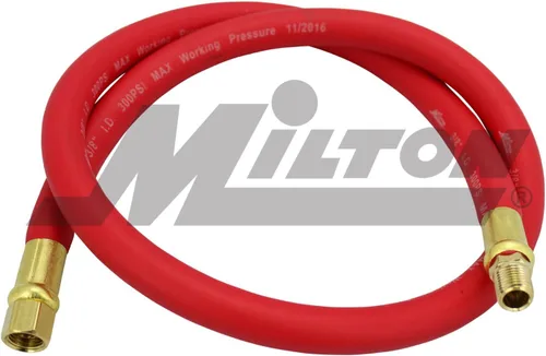 Vista 3 de Milton 2780-3LH 3 pies 1/2" EPDM manguera líder de goma