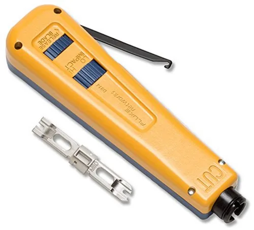 Vista 4 de Herramienta de impacto serie D914 de Fluke Networks, 1