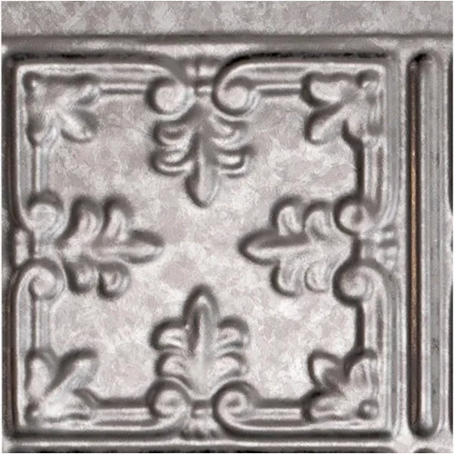 Vista 9 de FASÄDE Panel decorativo para salpicaduras de vinilo de estilo tradicional / patrón 10 en bronce antiguo (muestra de 6 x 6 pulgadas)