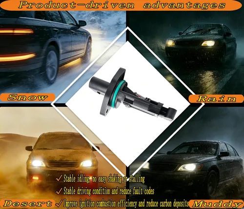 Vista 7 de Nuevo sensor MAF de flujo de aire masivo para Audi A4 TT VW Golf Jetta Beetle 1.8T 0280218063