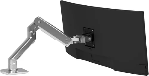 Vista 13 de Ergotron - HX VHD Premium Brazo de Monitor de Juego de Alta Resistencia, Soporte de Escritorio para Monitor Único – para Monitores Ultra Anchos