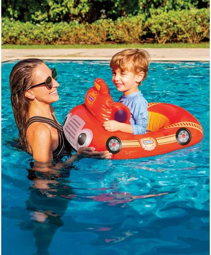 Vista 3 de Little Tikes - Flotador de camión de bomberos para niños pequeños PoolCandy
