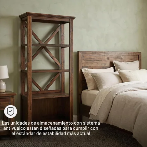 Vista 7 de Signature Design by Ashley Baldridge - Estantería con 4 estantes