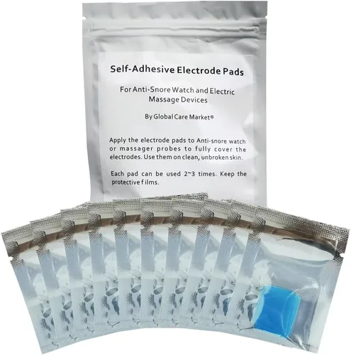 Vista 5 de Almohadillas conductoras de gel, 6 pares para reloj antironquidos y pulsera de parada de ronquidos