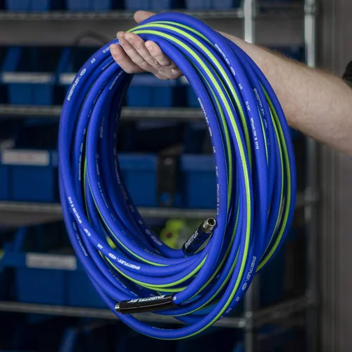 Vista 8 de SmartFlex Manguera de aire, 3/8 pulg x 25 pies, híbrida, azul - HSF3825BL2