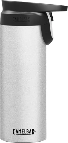Vista 37 de CamelBak Forge Flow - Taza de viaje aislada de acero inoxidable, color negro, 16 onzas