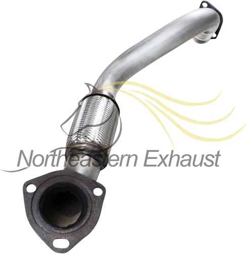 Vista 3 de Northeastern Exhaust Kit de sistema de escape de tubo delantero, resonador y silenciador de acero inoxidable compatible con Chevrolet Aveo5