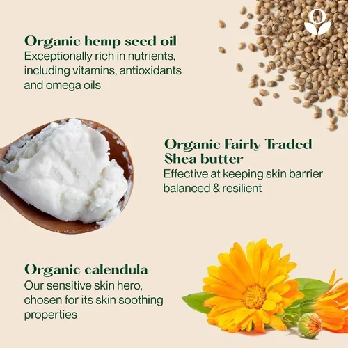 Vista 3 de Balmonds - Crema hidratante diaria - 3.5 oz (3.4 fl oz) - Hidratante 99% natural - Cara y cuerpo - Sin fragancia - Vegana/Libre de crueldad - Todo