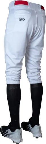 Vista 5 de Rawlings PRO 150 Series GamePractice Baseball Pant Youth Solid Color Knicker Fit