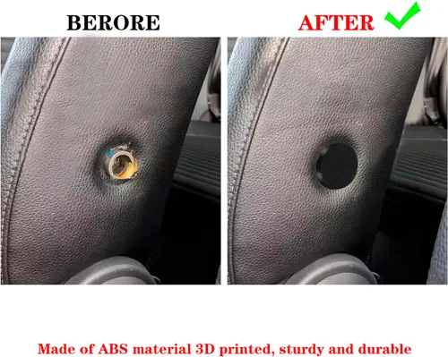 Vista 4 de Tapa de enchufe para reposabrazos compatible con Fiat 500 2013-2019 (individual)