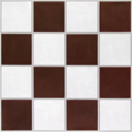 Vista 10 de Commomy 10 azulejos 3D mate para despegar y pegar de 11.8 x 11.8 pulgadas, ultraligeros de PVC, cuadrados, para despegar y pegar para cocina