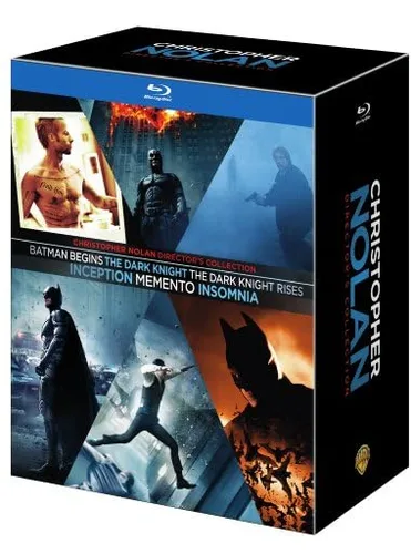 Vista 2 de Christopher Nolan Director's Collection (Memento Insomnia Batman Begins The Dark Knight Inception The Dark Knight Rises) Blu-ray