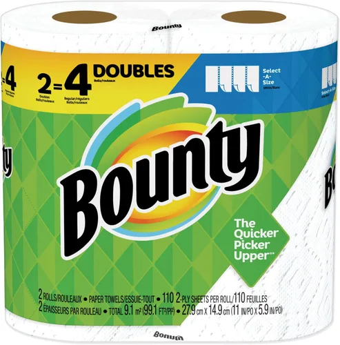 Vista 8 de Bounty 76213 Toallas de papel, seleccione un tamaño, 138 hojas de 2 capas, paquete de 2 unidades, cantidad 6