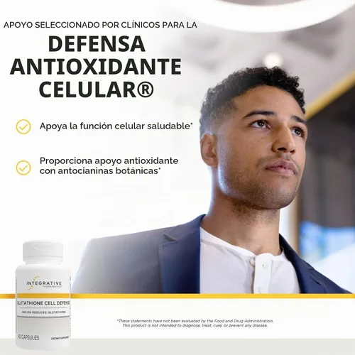 Vista 2 de Integrative Therapeutics Defensa celular de glutatión, 60 cápsulas