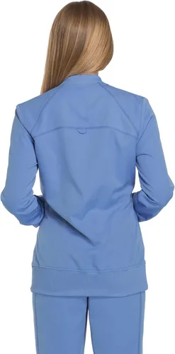 Vista 2 de Dickies Dynamix DK330 Chaqueta para mujer con cierre frontal, de calentamiento, color sólido.