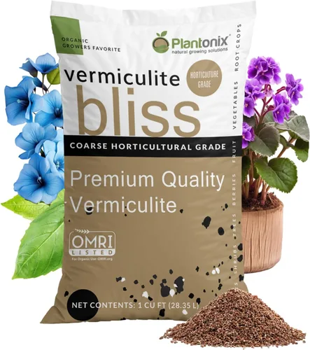 Vista 14 de Perlite Bliss (1 pie cúbico) - Perlita orgánica para plantas - Enmienda de suelo de perlita gruesa a granel - Perlita gruesa para plantas, tierra