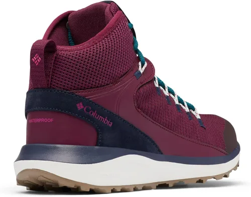 Vista 5 de Columbia Trailstorm Mid - Tenis de senderismo impermeables para mujer