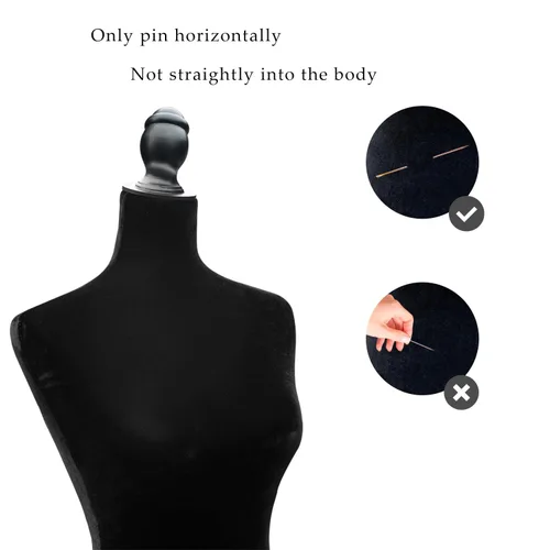 Vista 4 de Cuerpo de maniquí, forma de vestido femenino, cuerpo de maniquí, torso de 60 a 67 pulgadas de altura ajustable, cuerpo de mujer, exhibición de ropa
