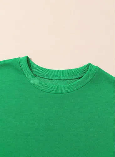 Vista 146 de SHEWIN Sudadera casual de manga larga con cuello redondo para mujer, ligera, holgada