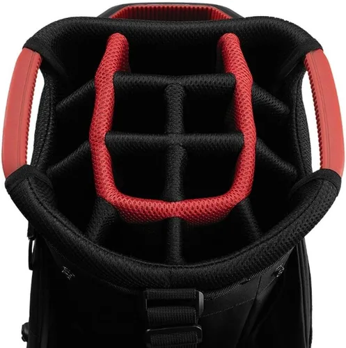 Vista 3 de Srixon Signature Series Golf Cart Bag Negro/Rojo