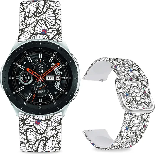 Vista 12 de Correas de reloj deportivas compatibles con Samsung Galaxy Watch 7/FE/6/5/4 1.575 in 1.732 in/Galaxy Watch 6 Classic 1.850 in 1.693 in/Watch 3 1.614
