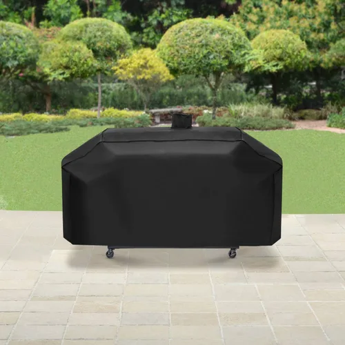Vista 7 de SunPatio Funda impermeable resistente al aire libre para parrilla de gas y carbón y más, resistente a los rayos UV, cubierta de 79 pulgadas