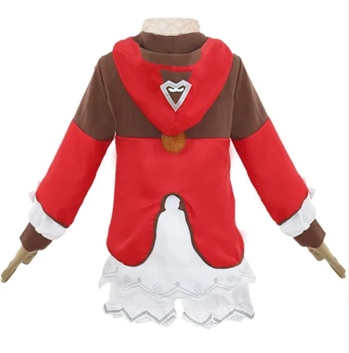 Vista 5 de Kelly cosplay set uniform women's red Halloween full set cosplay performance costume