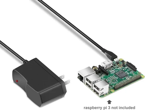 Vista 6 de BestCH Adaptador de enchufe de alimentación para el hogar micro USB AC-DC para Nintendo NES Mini Classic Edition