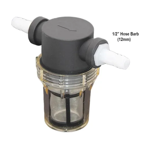 Vista 6 de Inline Filter for Home Brewing 150 100 mesh Water & Beer Filtering(C 6mm Hose Barb)
