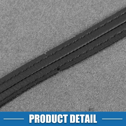 Vista 7 de Panel de la puerta delantera del coche reposabrazos cubierta interior de la puerta trims para Acura RDX 2007-2012 negro 1 par
