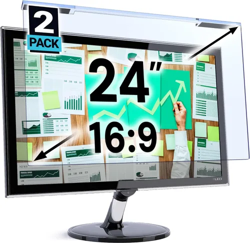 Vista 39 de VINTEZ Panel protector de pantalla de bloqueo de luz azul de 14 pulgadas para monitor de computadora y portátil de pantalla ancha 16:9 – Película