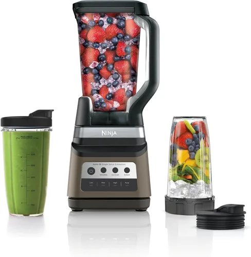 Vista 10 de Ninja Professional Plus Blender Premier Licuadora de batidos Max Power, máquina de helados, bebida congelada y máquina de margarita 3 ajustes