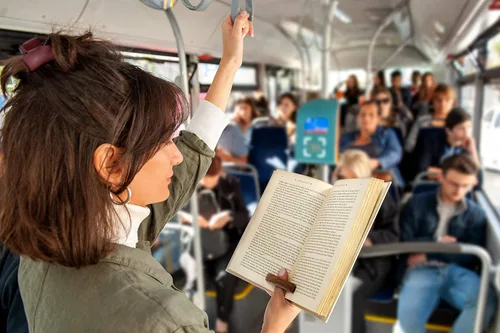 Vista 5 de TILISMA Soporte para página de libros, gadget libro hecho a mano, regalos únicos para amantes de los libros (Mini)